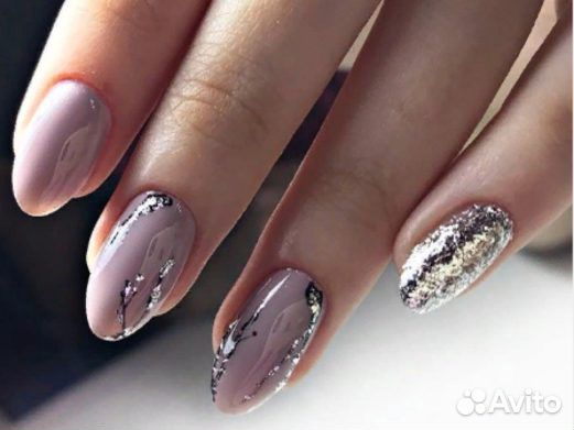 Наращивание ногтей и оформление бровей