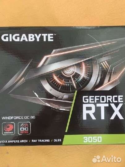 Видеокарта Gigabyte rtx 3050 windforce oc новая