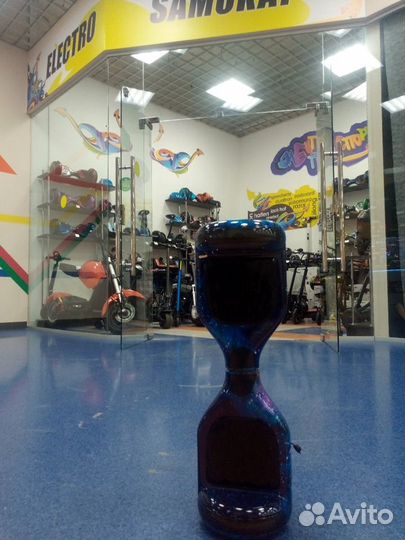 Новый Гироскутер синий космос WoLong 6,5 дюймов