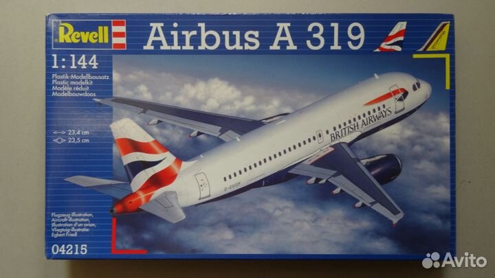 DHC-6 Twin Otter Revell 1/72 A-319 1/144 + Aurora