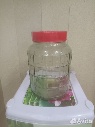 Банка 10 литров стеклянная