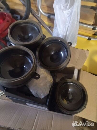 Автомагнитола и динамики