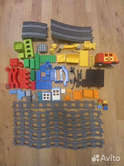 10508 Большой поезд лего дупло