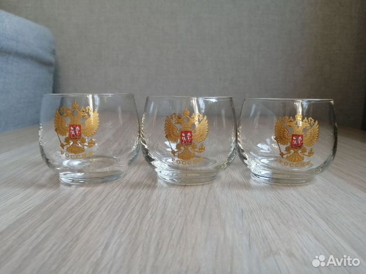 Рюмки Россия 3 шт