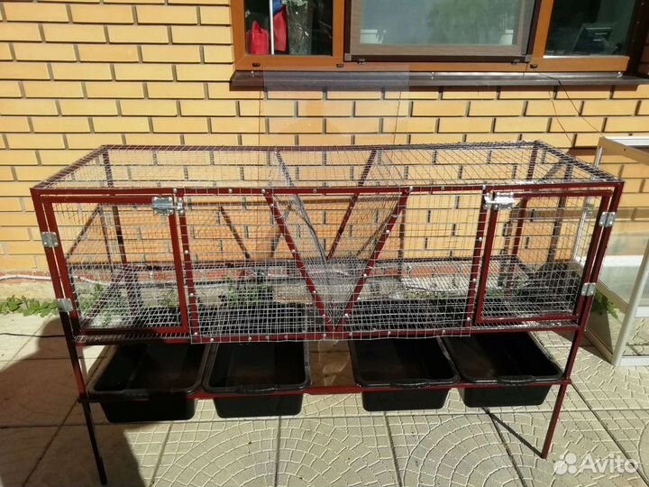 Клетки для кроликов перепелов и цыплят