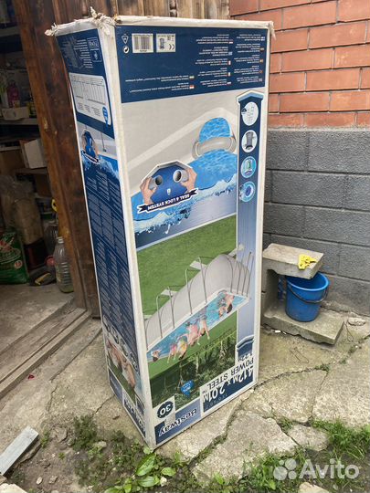 Каркасный бассейн bestway 412x201x122