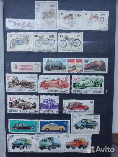 Марки СССР, Куба, Польша, Болгария и др