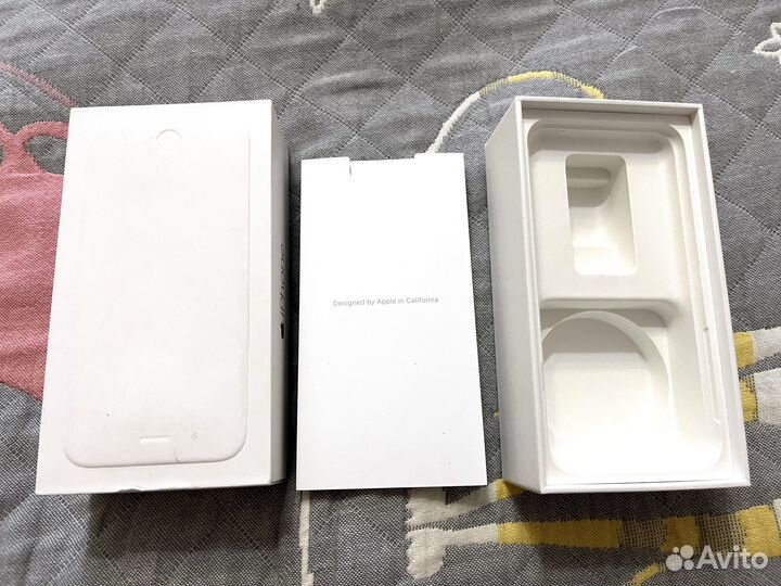 Коробка iPhone 7 Silver 256gb