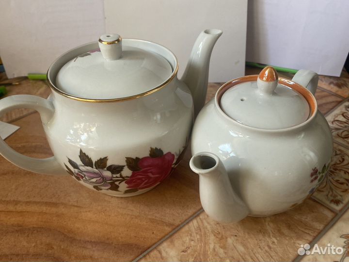 Чайник заварочный фарфоровый новый
