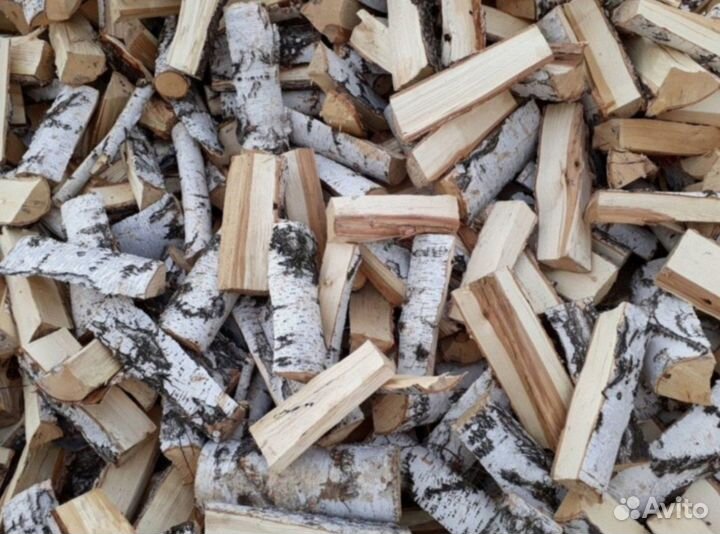 Сухие березовые дрова