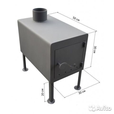 Печь отопительная Буржуйка