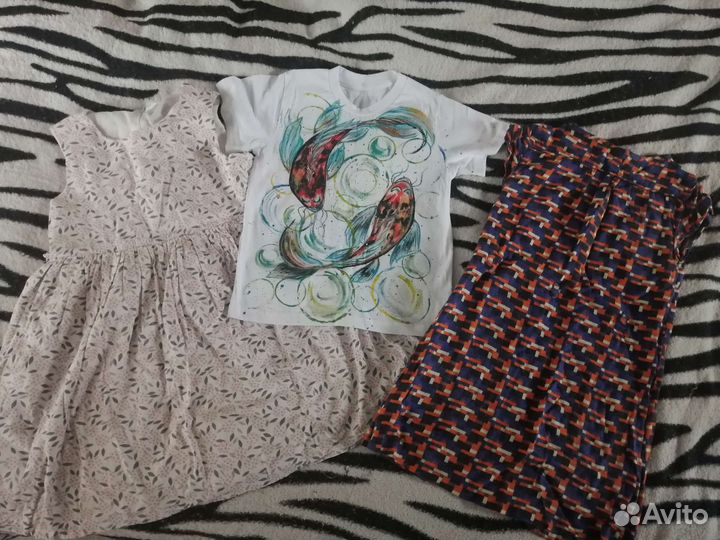 Вещи пакетом на девочку 122