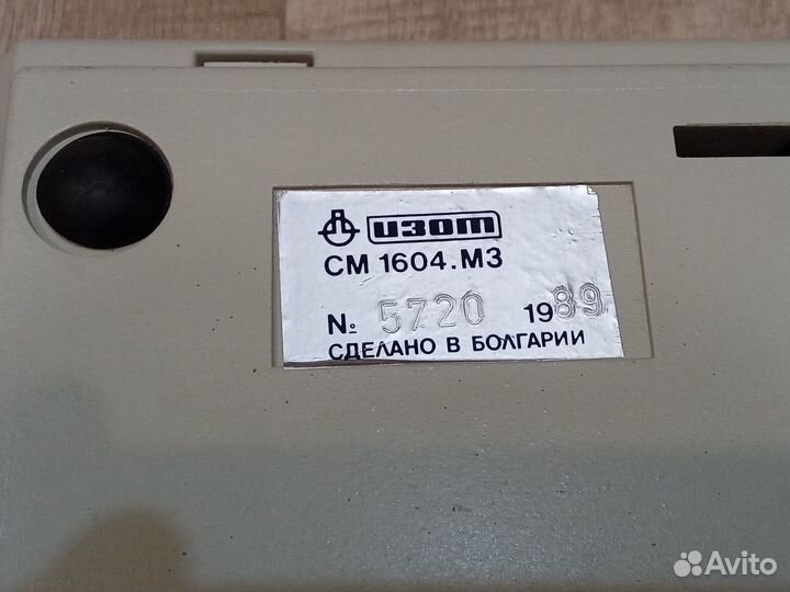 Клавиатура изот см1604.М3