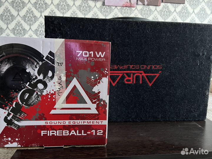 Сабвуфер Aura Fireball-12