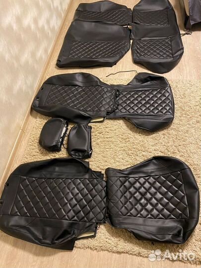 Автомобильные чехлы из экокожи