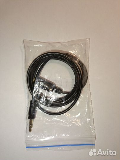 Аудио кабель удлинитель 3.5 мм - 1 метр