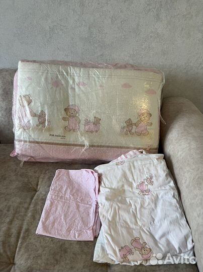 Бортики в детскую кроватку