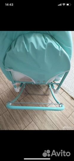 Шезлонг детский