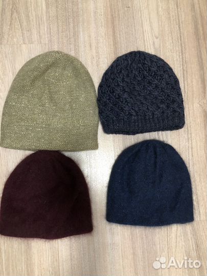 Шапка зимняя женская вязанная