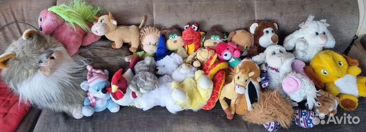 Мягкие игрушки пакетом