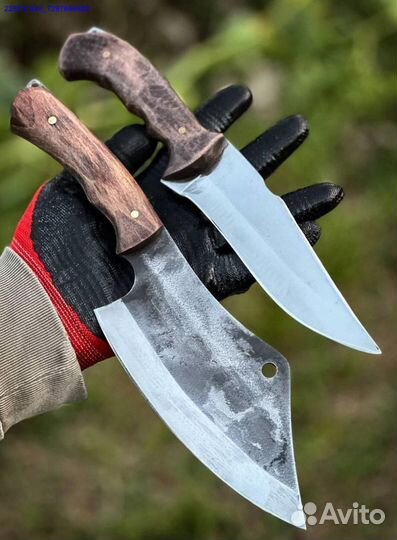 Нож тяпка и разделочный нож (Арт.57287)