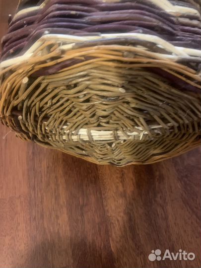 Старинные русские корзины для ягод,грибов плетёные