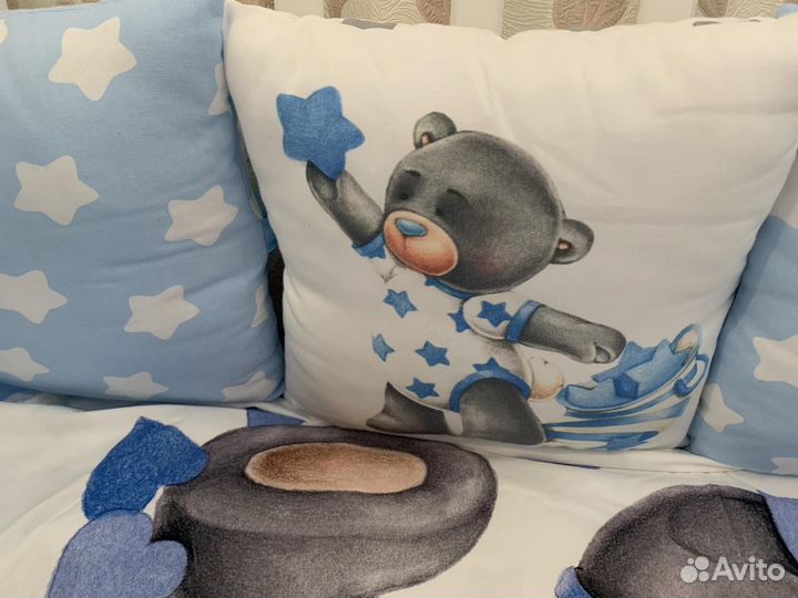 Бортики - подушечки