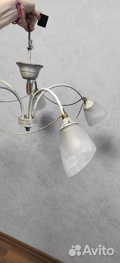 Люстра подвесная потолочная