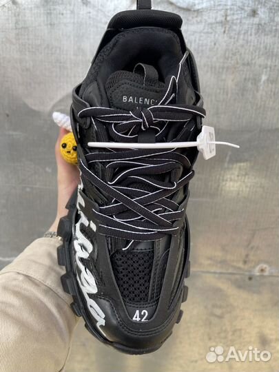 Balenciaga Track 1 Black Graffiti