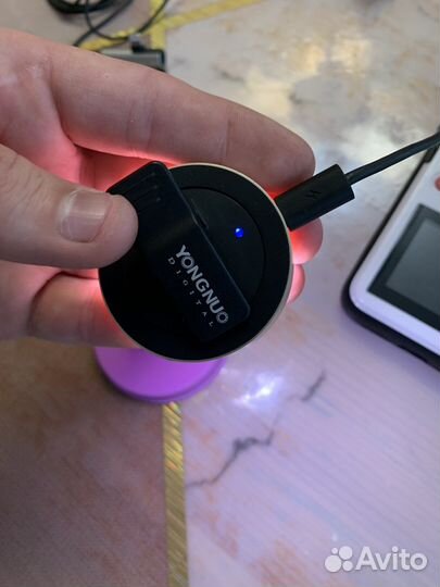 Диодное кольцо для телефона