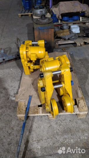 Комплектующие тележки для подвесного кран-балка г/п 5-10т.таль-Тельфер