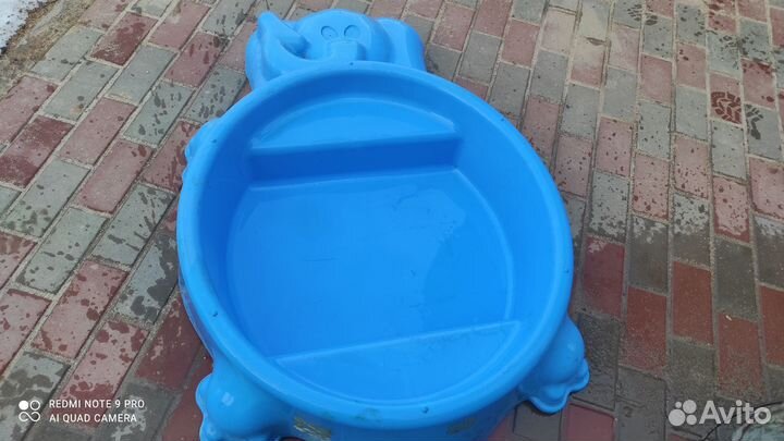 Детская песочница с крышкой