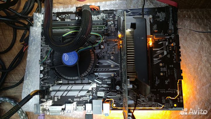 Сборка Asus Z270-P+Celeron G3900+DDR 4Gb+SSD 60Gb