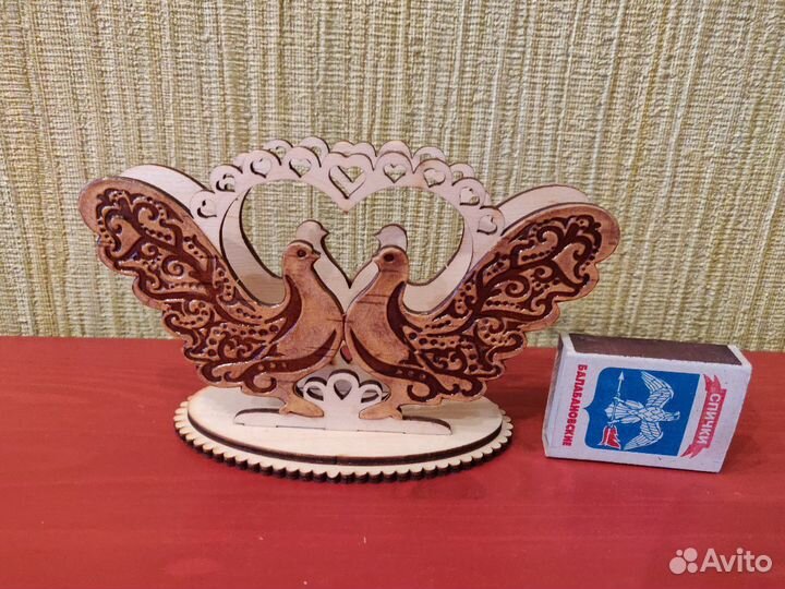 Салфетница Голубки