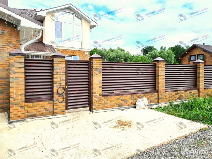 Забор жалюзи