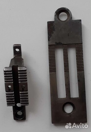 Игольная пластина с двиг. ткани для пром шв маш