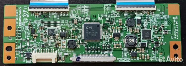 T-con V390HJ4-CE1 телевизора Samsung