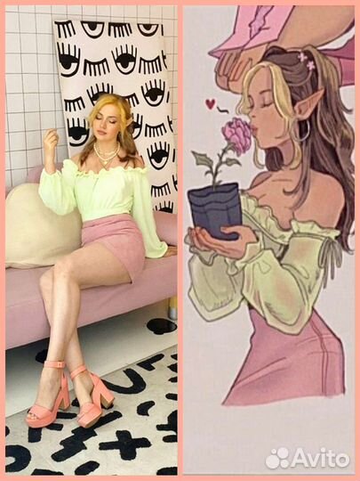 Флора winx косплей по арту