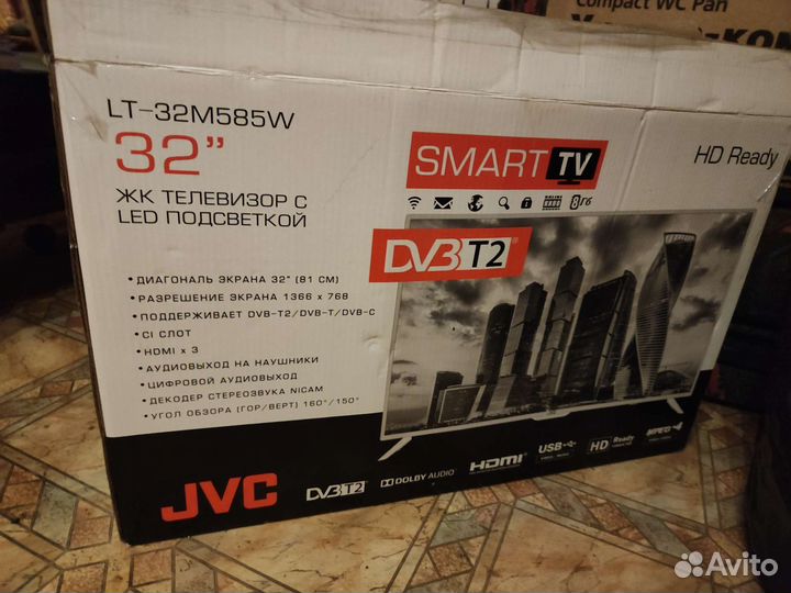 Телевизор jvc на запчасти