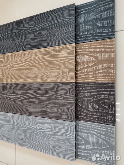 Террасная доска дпк. Две - рабочие стороны