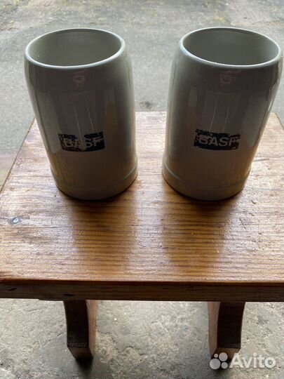 Пивная кружка basf, цена за обе