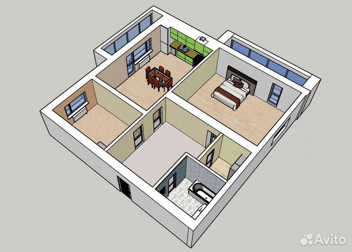 Ремонт и отделка квартир под ключ