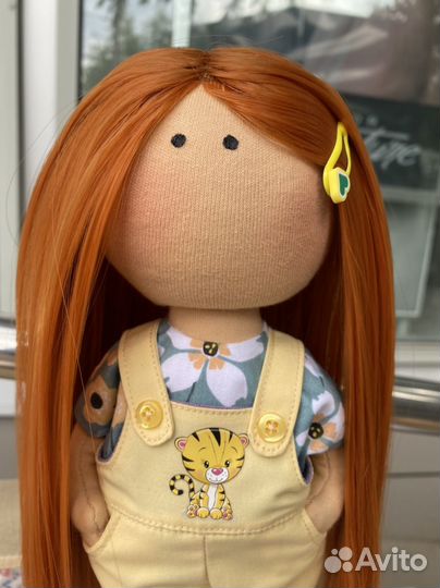 Текстильная кукла игровая