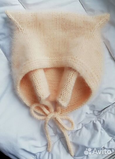 Чепчик с ушками