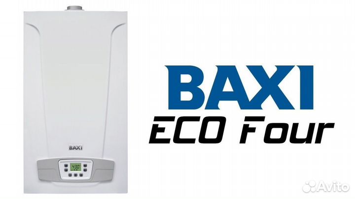 Газовый настенный котел Baxi Eco Four 24квт