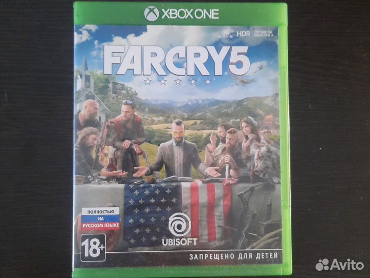 Игра для приставки xbox one farcry5