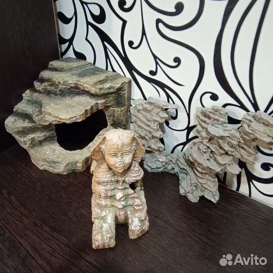 Аквариумный декор грот