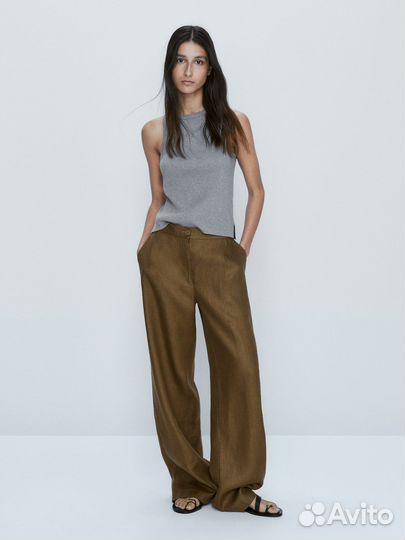 Брюки льняные Massimo Dutti p.44