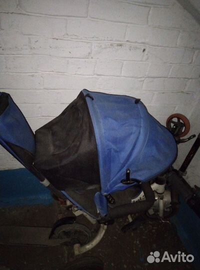 Детский велосипед с ручкой бу