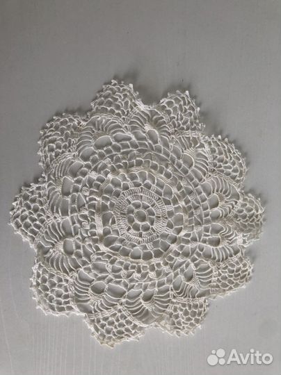 Салфетка вязанная крючком
